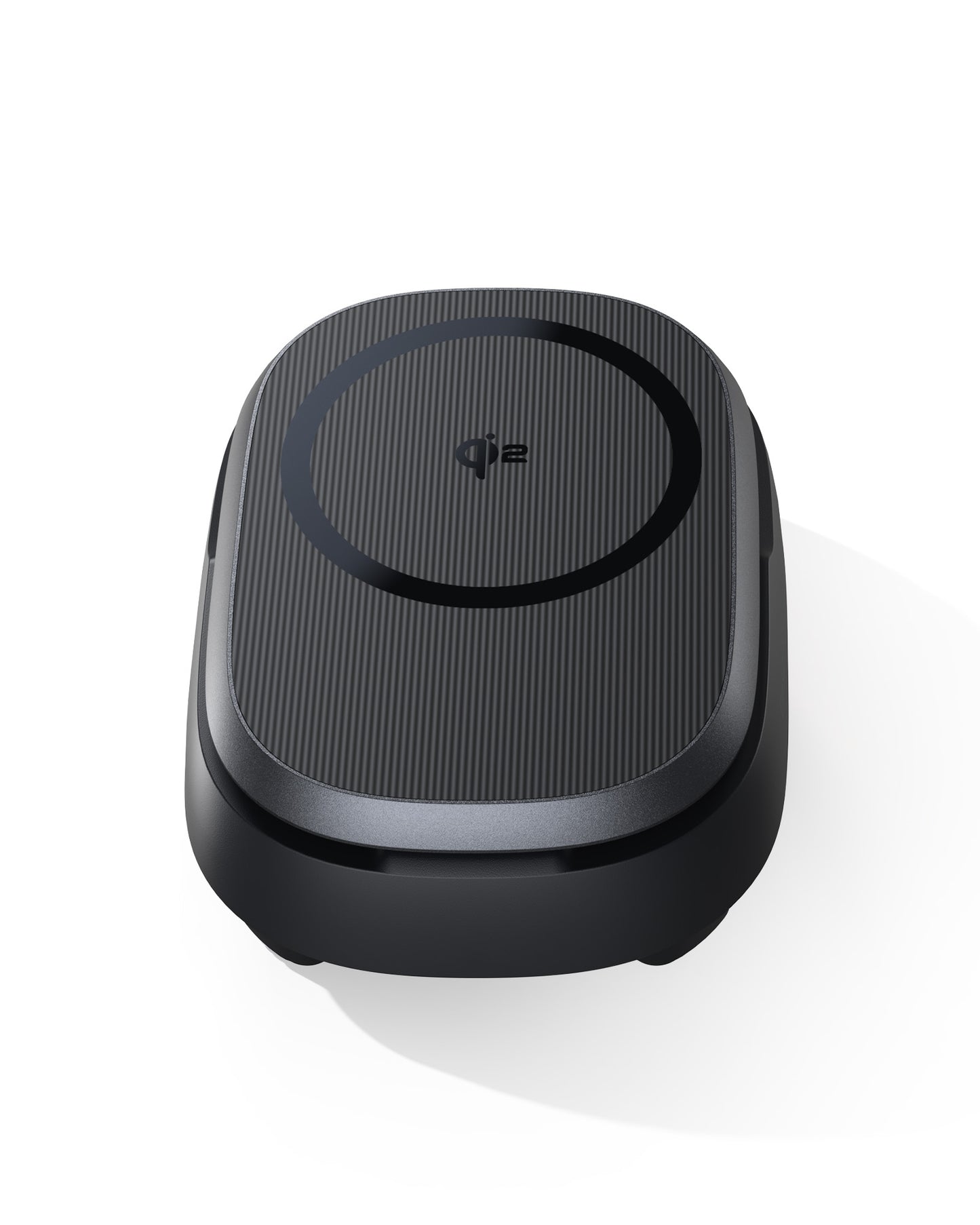 INIU WM211 Wireless Charger - Black Qi2 charging pad, compact design, fast wireless charging.