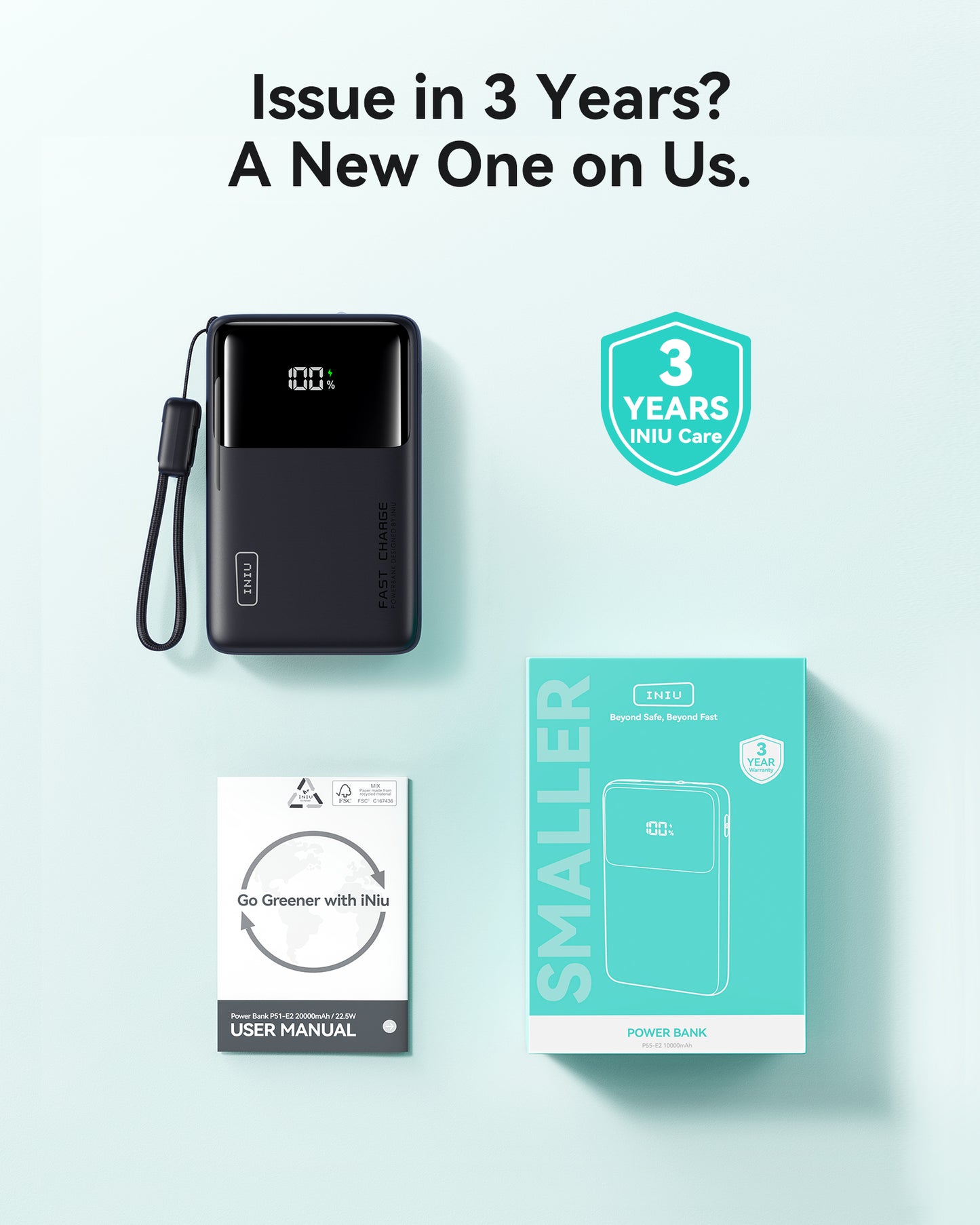 INIU P55-E2 Power Bank