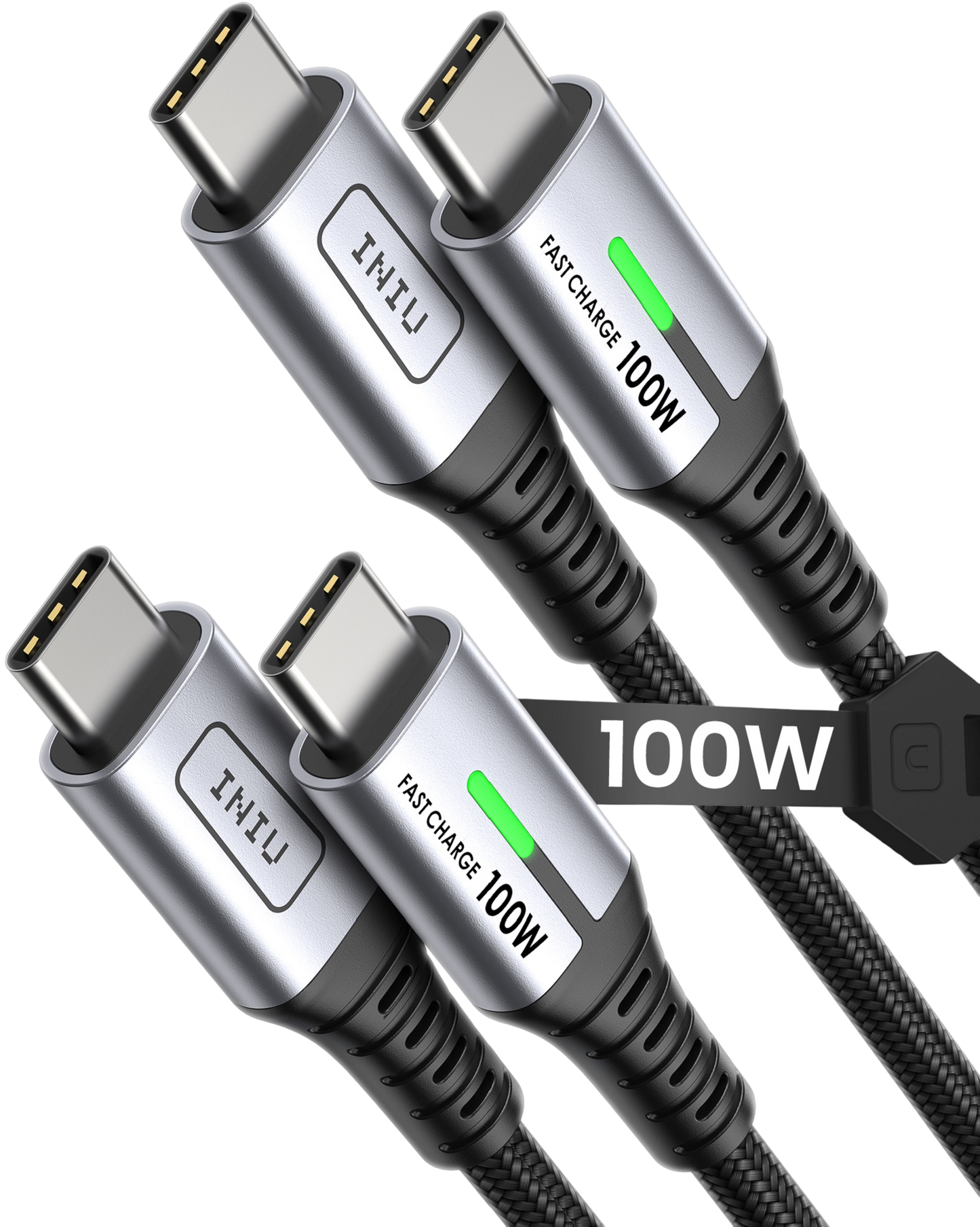 INIU Kabel USB C do C D5CC 100 W (opakowanie 1 szt.)