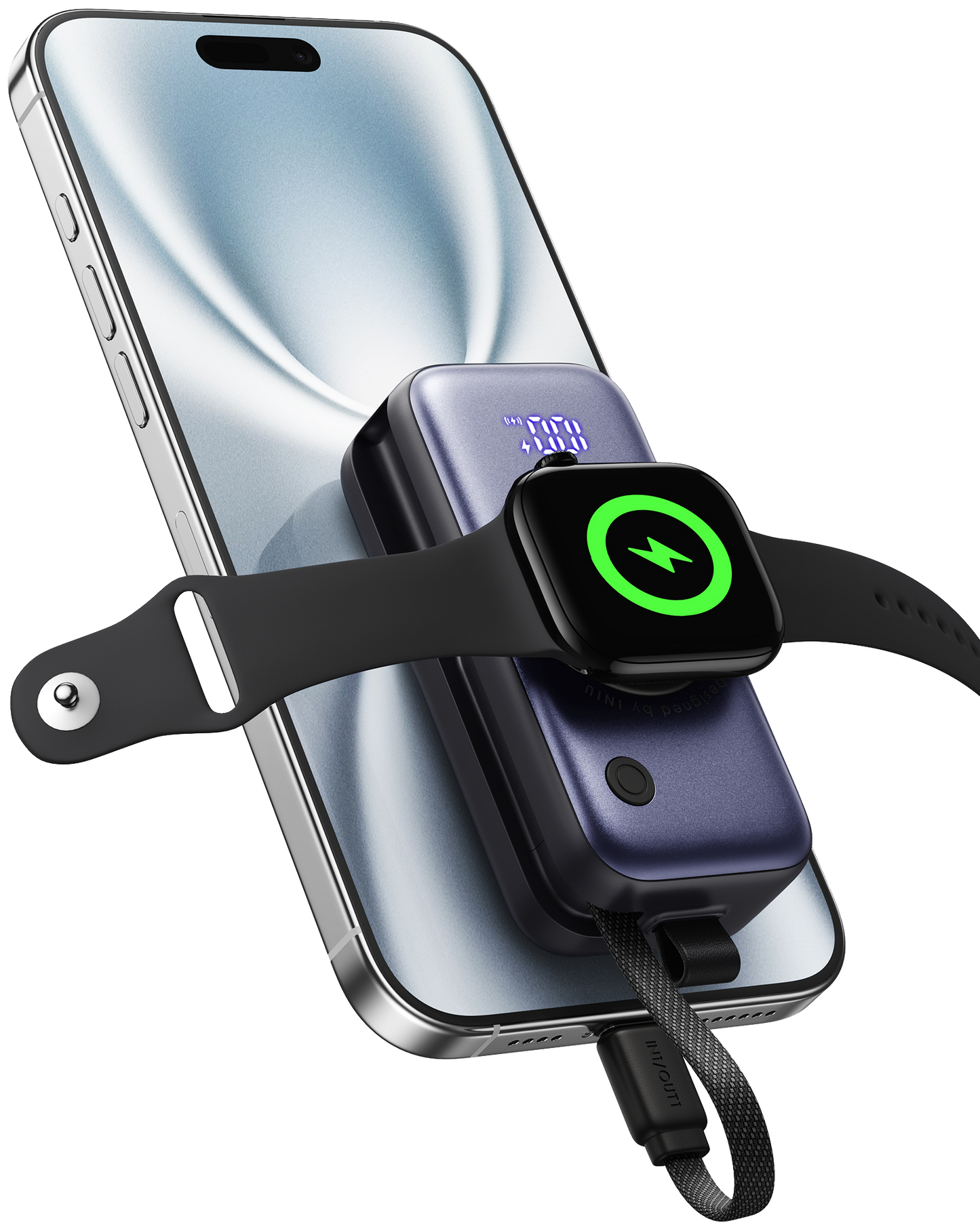 INIU SnapGo P81-E1 Power Bank Black