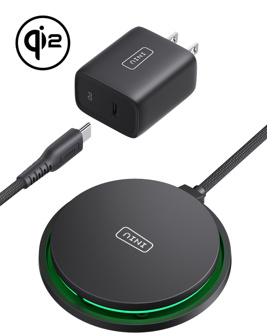 INIU W11-E1 Qi2 15W Magnetic LED Wireless Charger