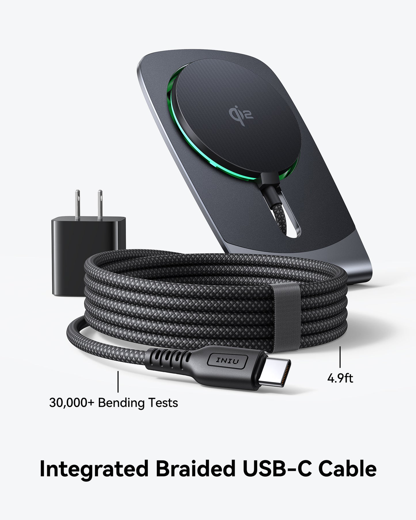 INIU Ładowarka bezprzewodowa magnetyczna Qi2 15 W W21-E1