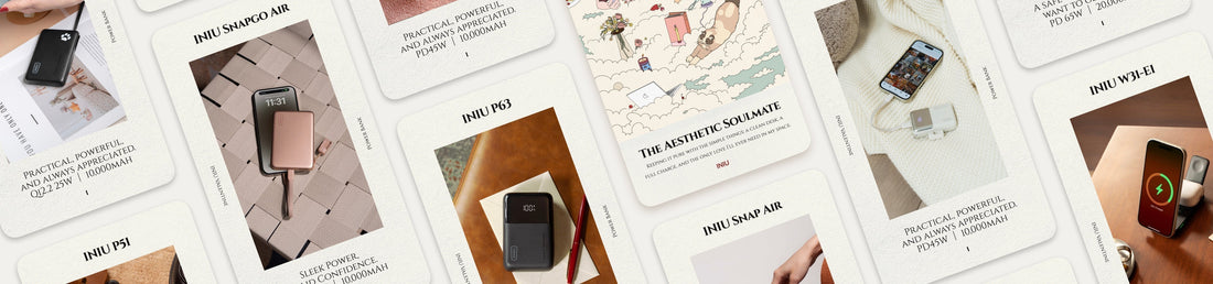 INIU gift for her charging gears