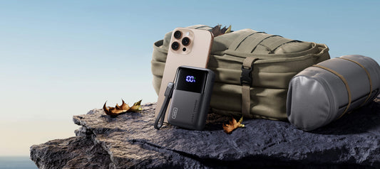 INIU power bank for fall travel and outdoor
