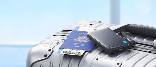 INIU power bank for international travel