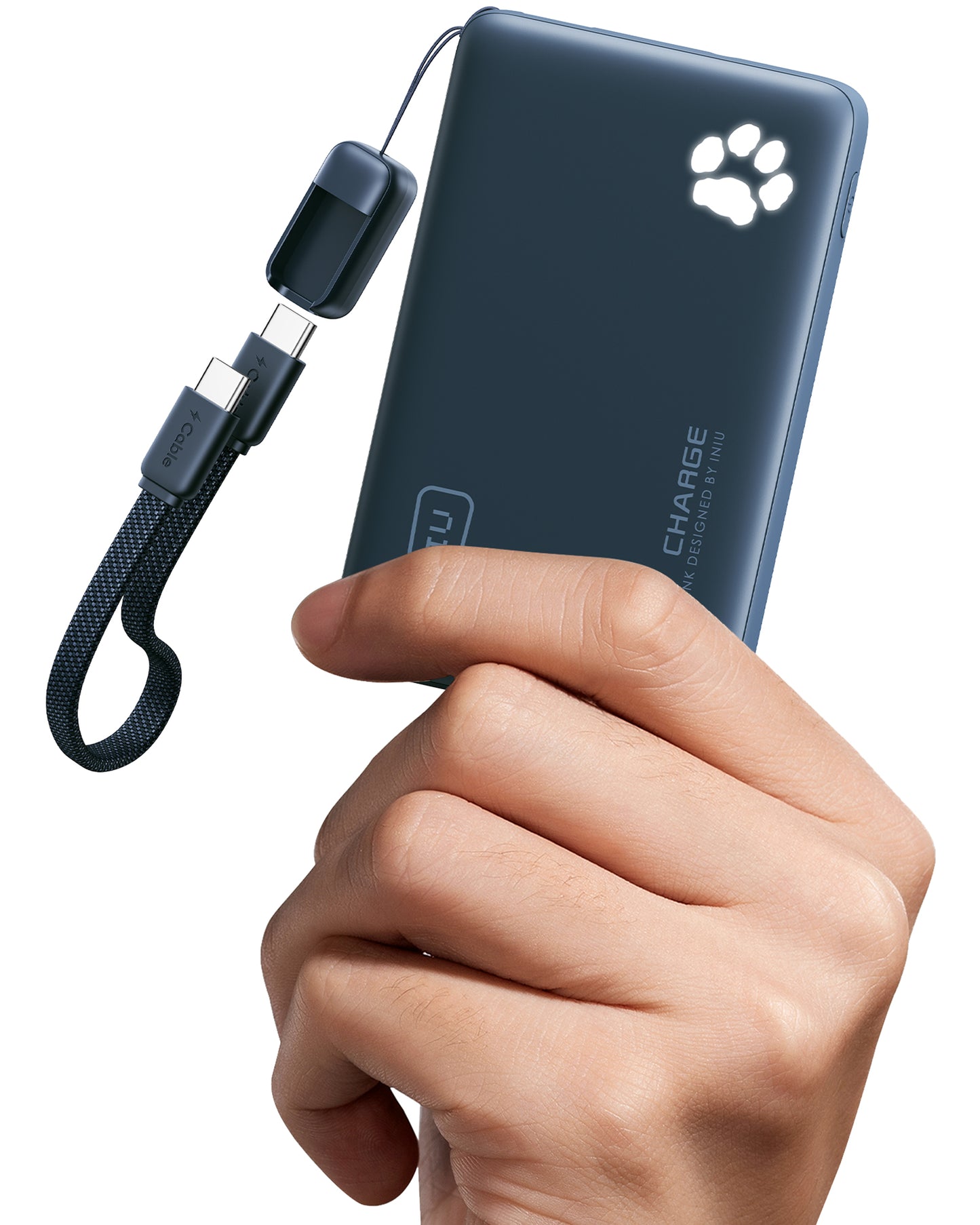 INIU Powerbank Pawsible P41, szybkie ładowanie, 45 W, 10000 mAh