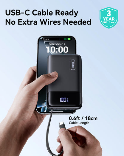 INIU Carry P51L-E1 Power Bank 22.5W 20000mAh