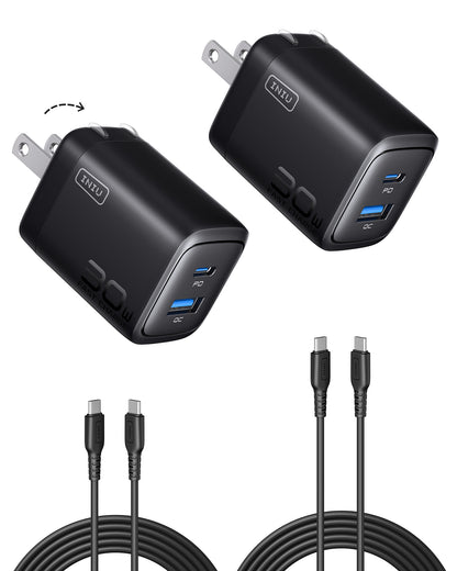 [New] INIU A12-E1 Dual Port Charger 30W