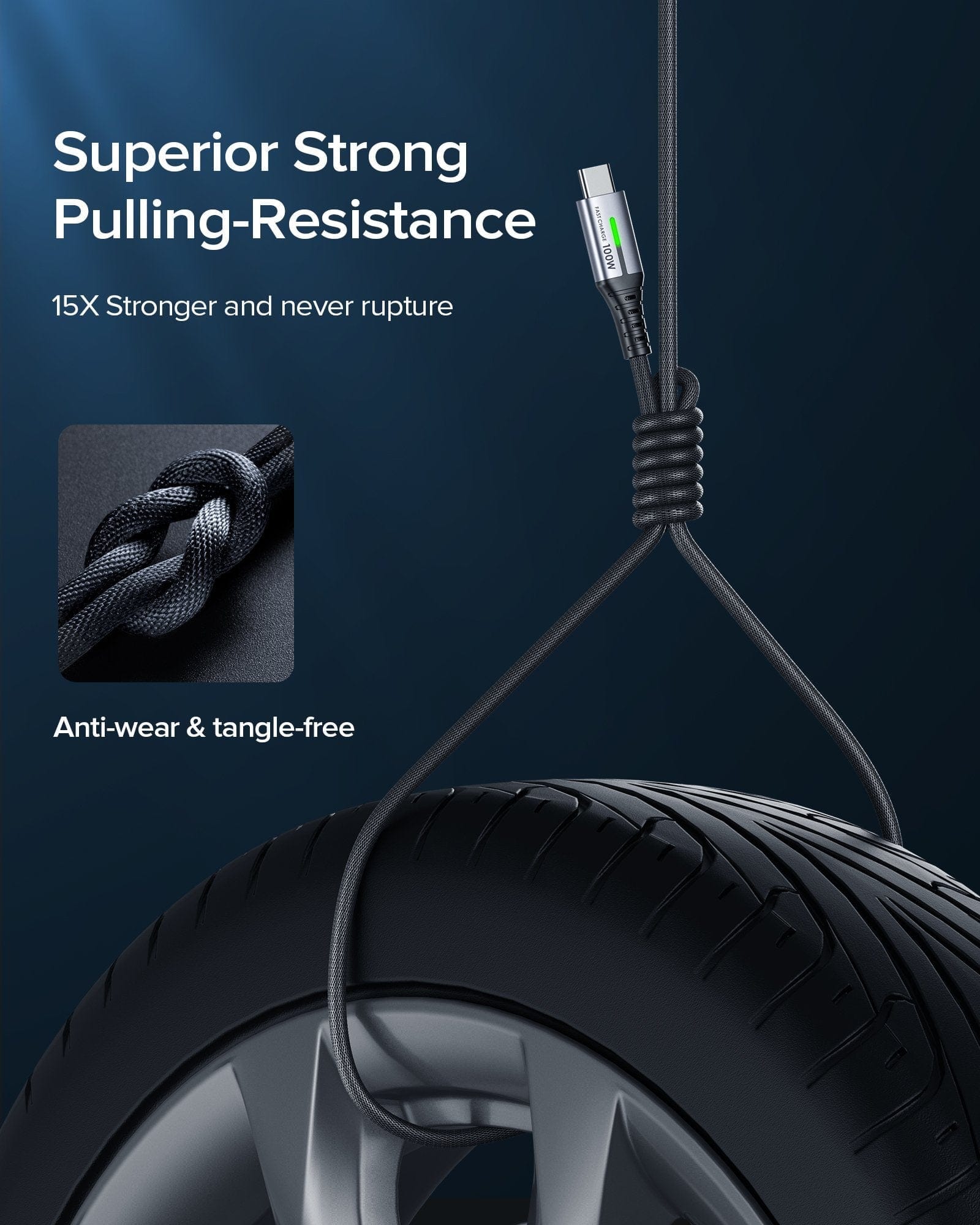 Superior Strong Pulling-Resistance