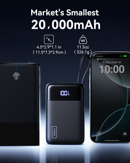 INIU Carry P51L-E1 Power Bank 22.5W 20000mAh