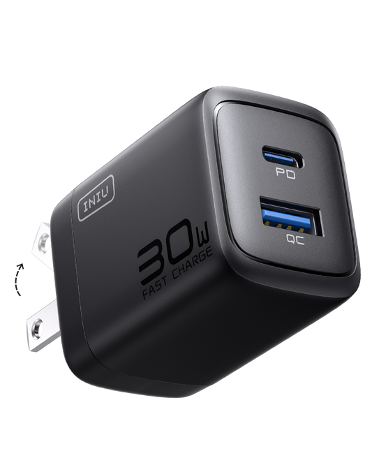 [New] INIU A12-E1 Dual Port Charger 30W