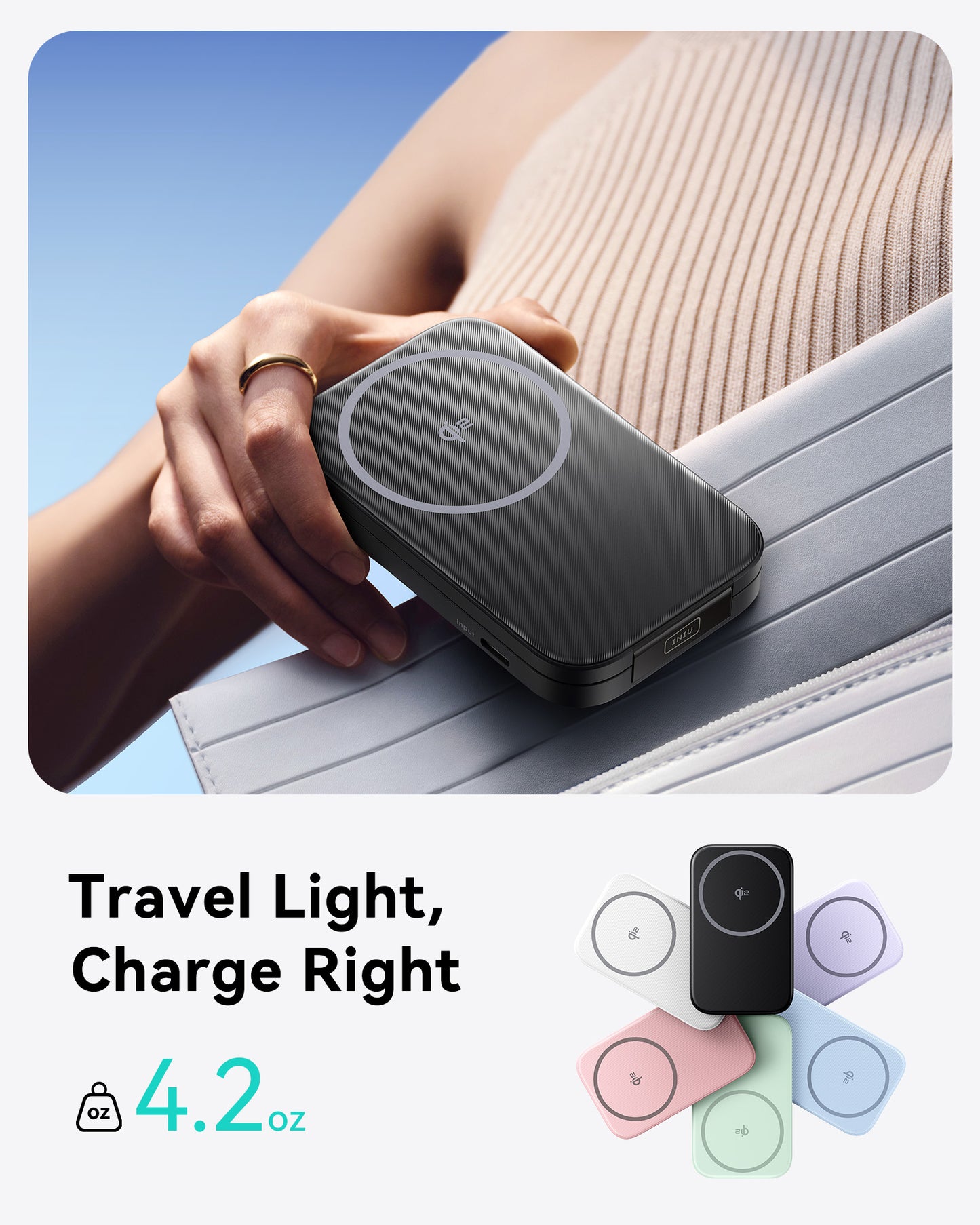 INIU SnapGo W31-E1 Qi2 15W 3 in 1 Magnetic Foldable Wireless Charger