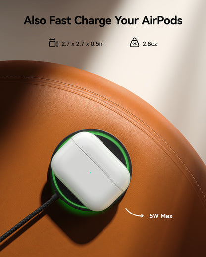 INIU W11-E1 Qi2 15W Magnetic LED Wireless Charger