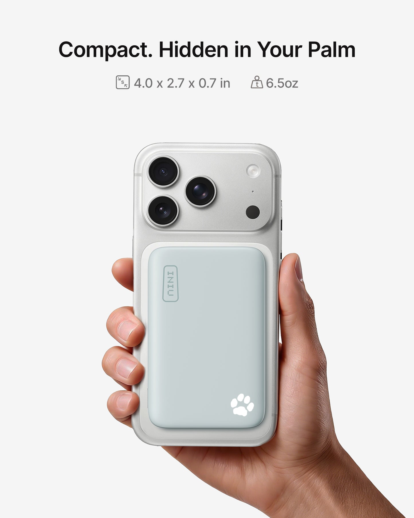 INIU SnapGo P771 Qi2.2 25W Magnetic Power Bank | 10000mAh