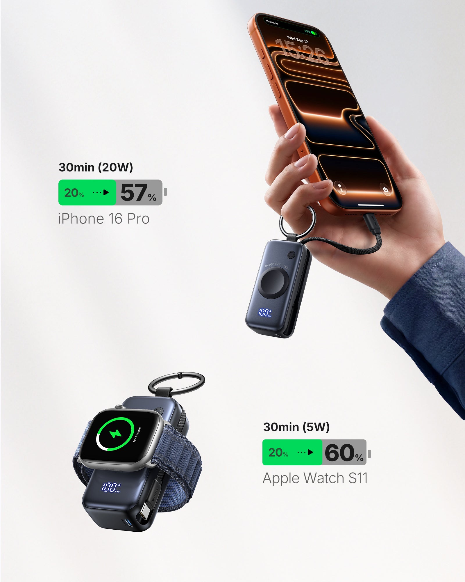 INIU Powerbank SnapGo P81-E1 do iWatcha 5W 5000mAh
