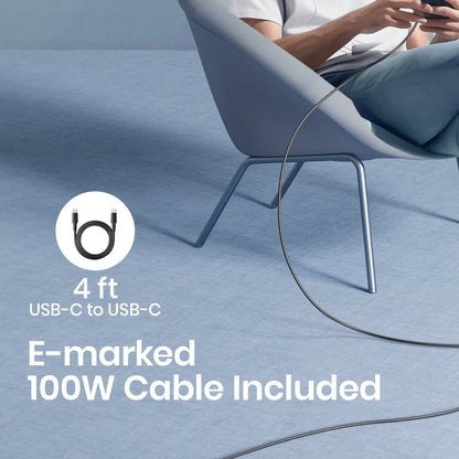 INIU I625 65W USB A+C Ports Wall Charger, GaN Material