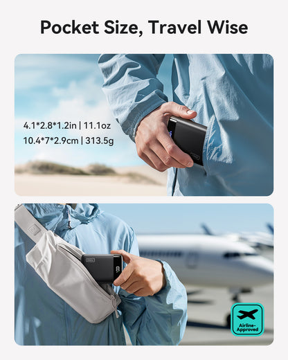 INIU Carry P51-E2 Power Bank 22.5W Smallest 20000mAh