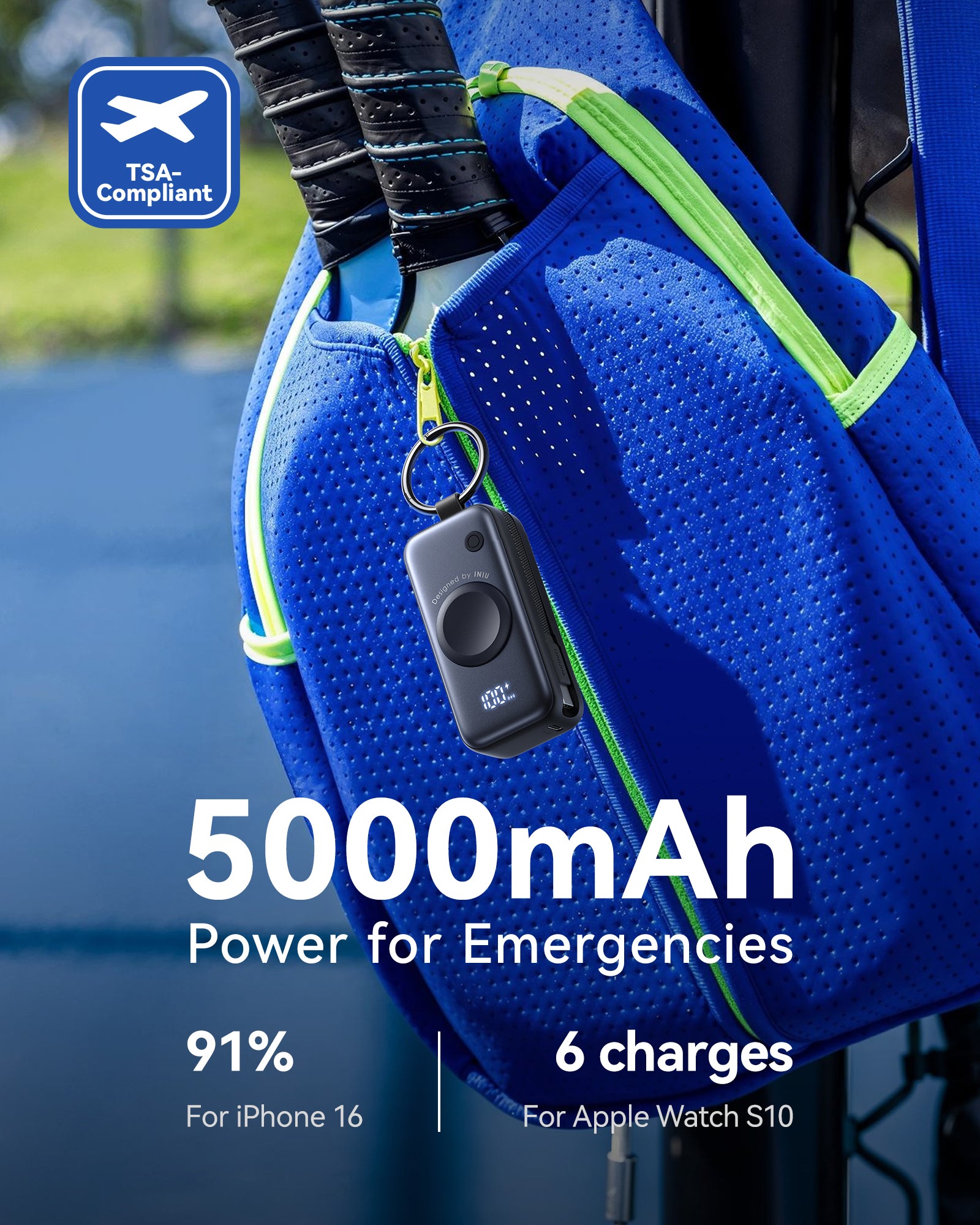 INIU Powerbank SnapGo P81-E1 do iWatcha 5W 5000mAh