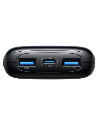 INIU B61 Power Bank 10000mAh, 3-Port Design
