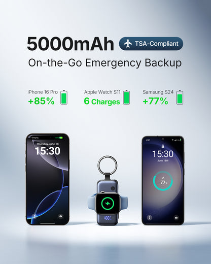 INIU SnapGo P81 Power Bank for iWatch 5W 5,000mAh