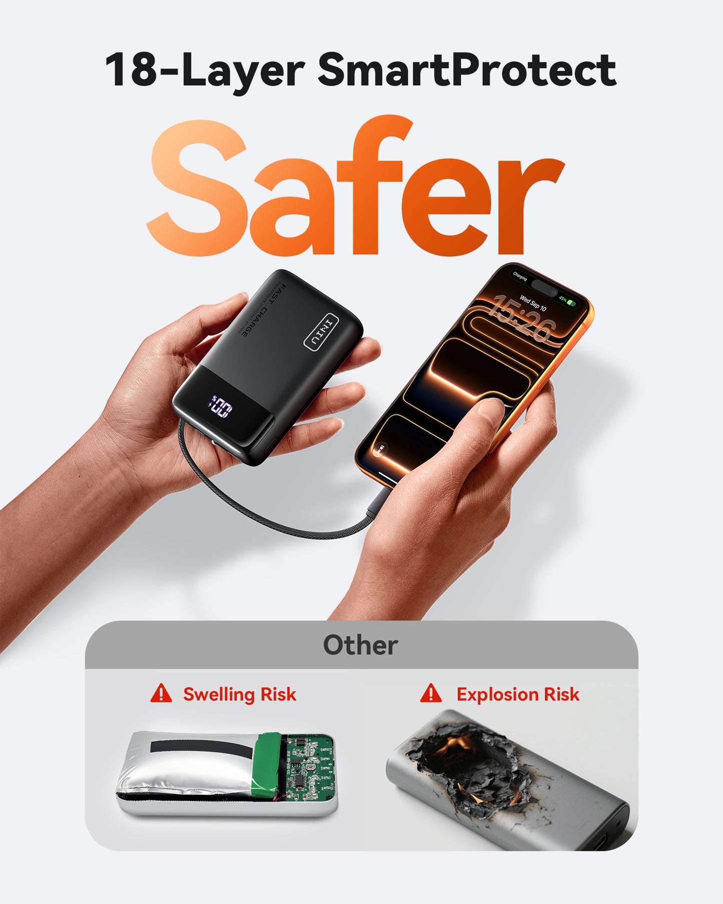 INIU Noś P51L-E2 Power Bank 45W 20000mAh