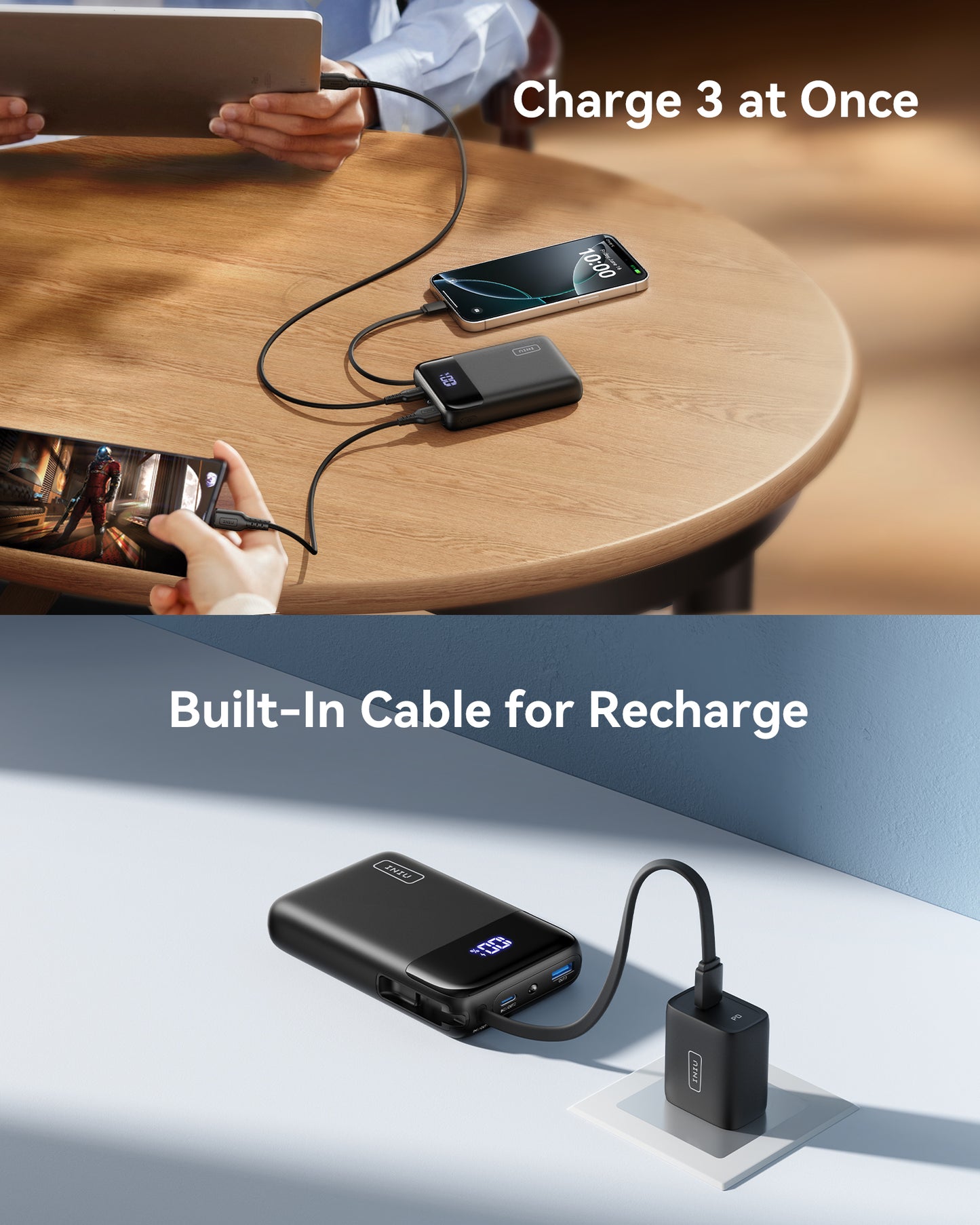 INIU Carry P51L-E1 Power Bank 22.5W 20000mAh