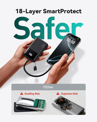 INIU Carry P55-E2 Power Bank Slim 45W 10000mAh