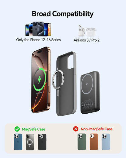 INIU Pawsible P43-E1 Power Bank Qi2 15 W 10 000 mAh Magsafe