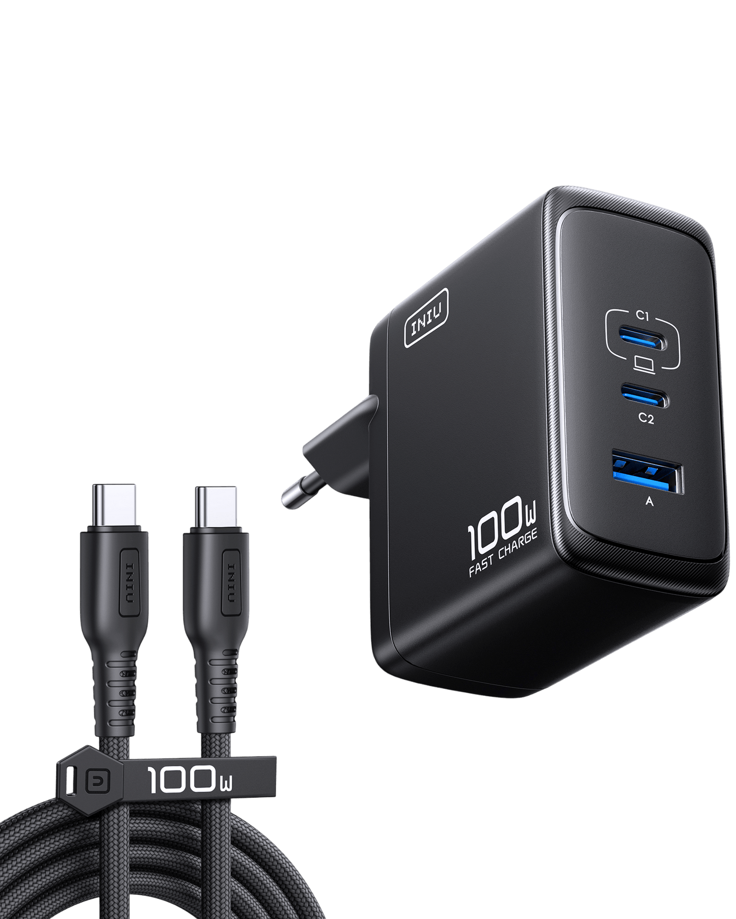 INIU Ładowarka GaN A11-E1 100 W