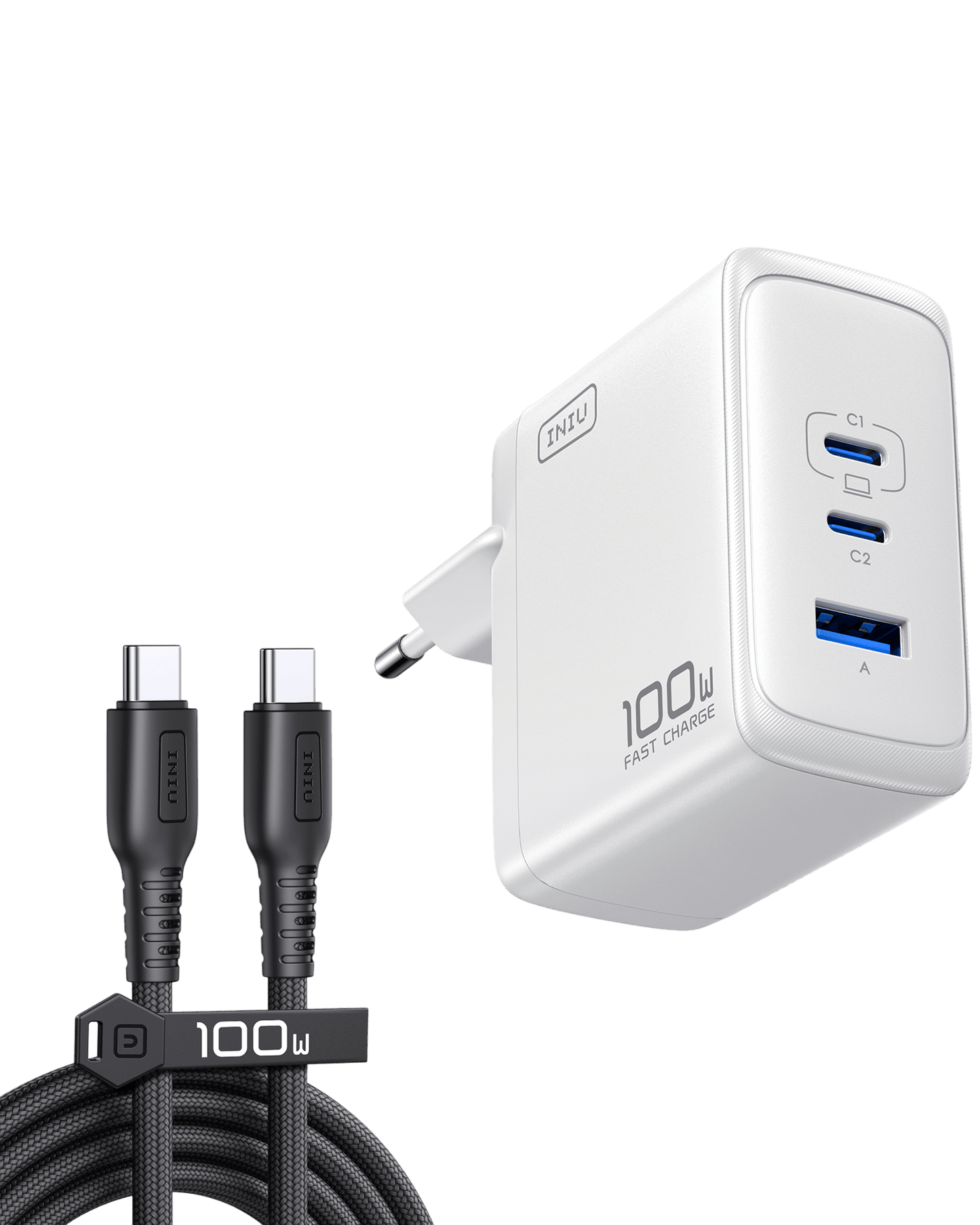 INIU Ładowarka GaN A11-E1 100 W