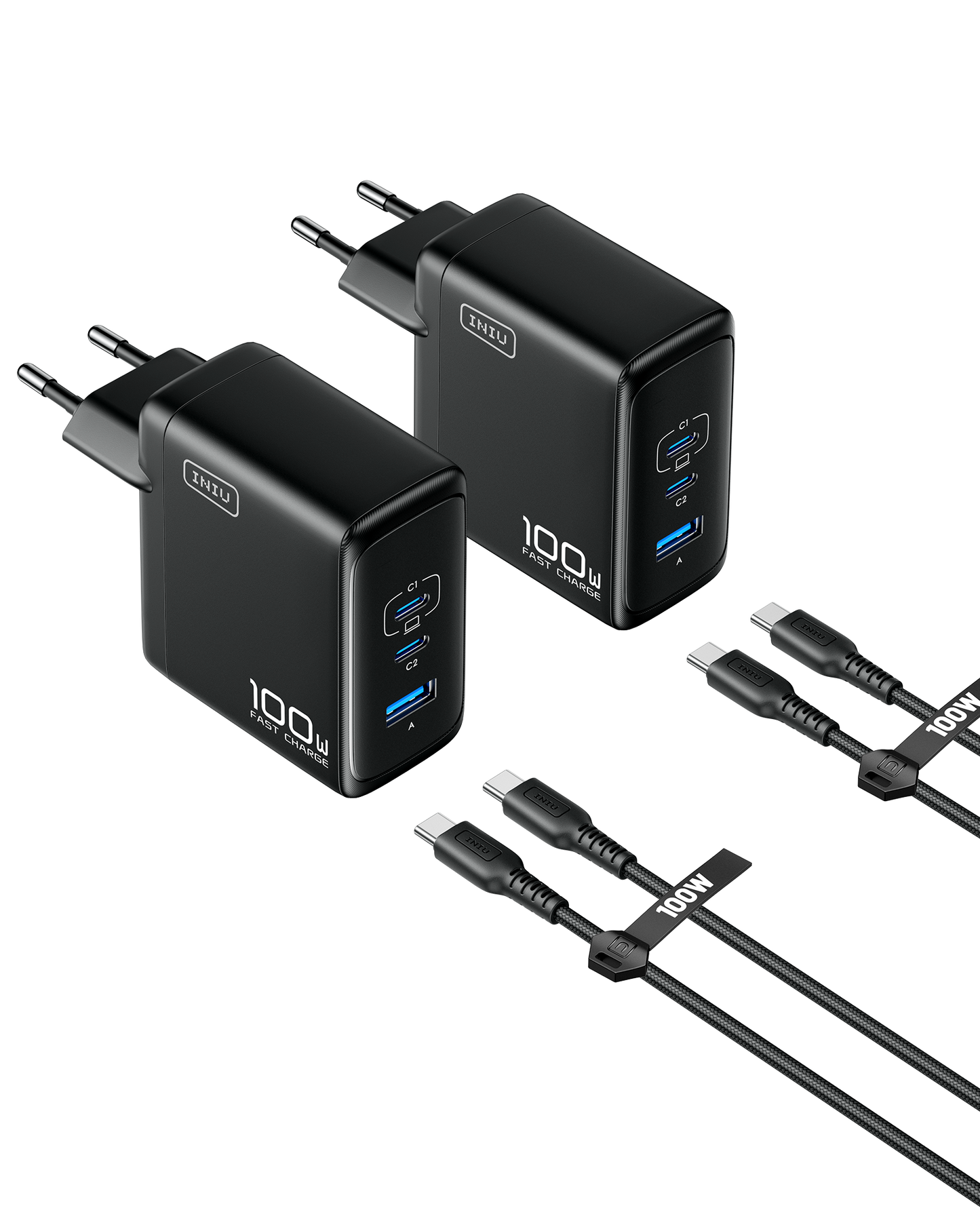 INIU Ładowarka GaN A11-E1 100 W