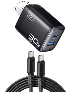 INIU Ładowarka dwuportowa A12-E1 30 W