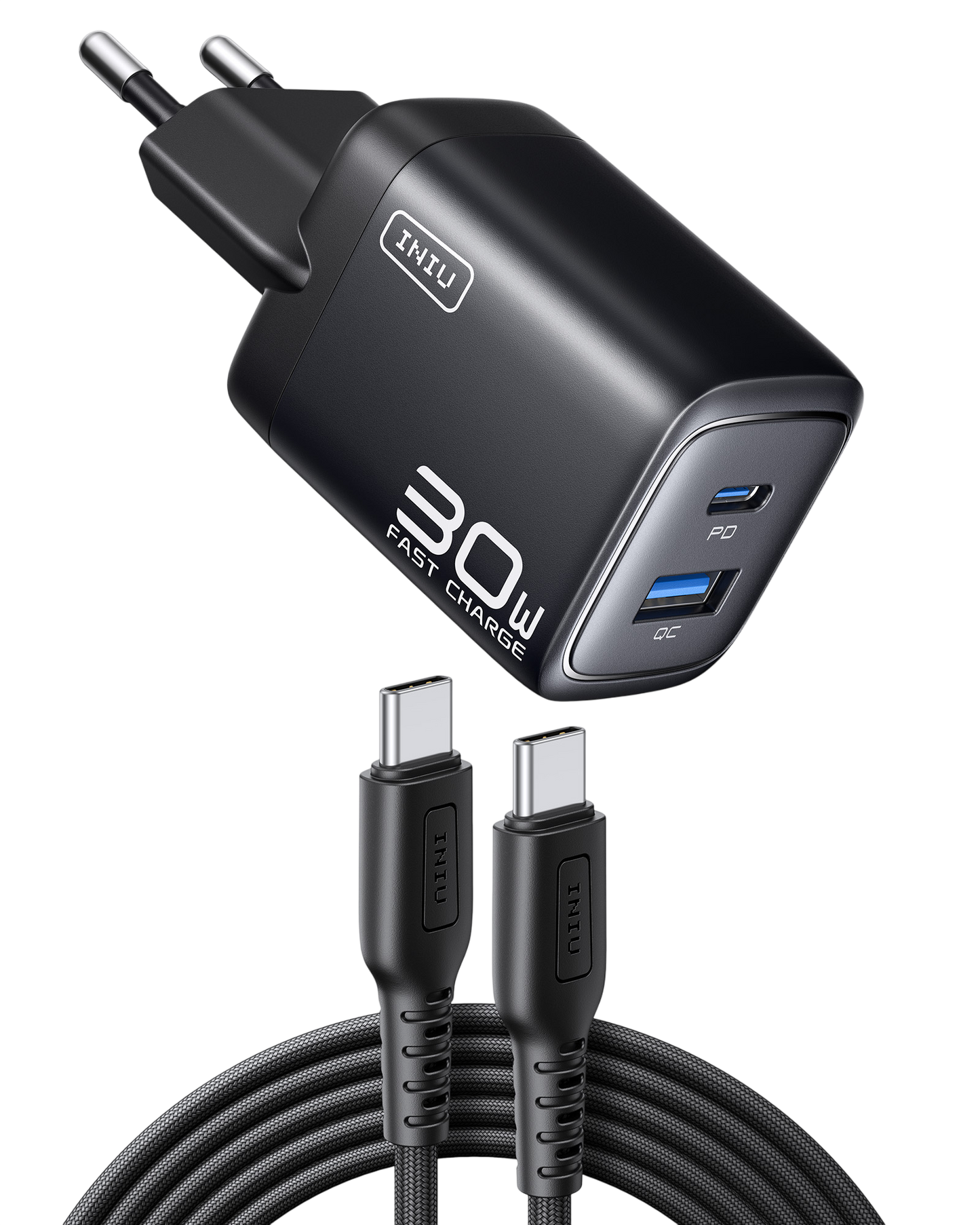 INIU Ładowarka dwuportowa A12-E1 30 W
