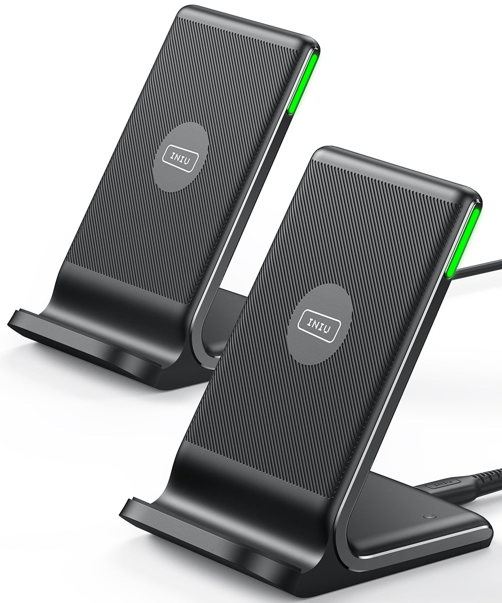 INIU I211 15W Qi-Certified Wireless Charger (2-Pack)