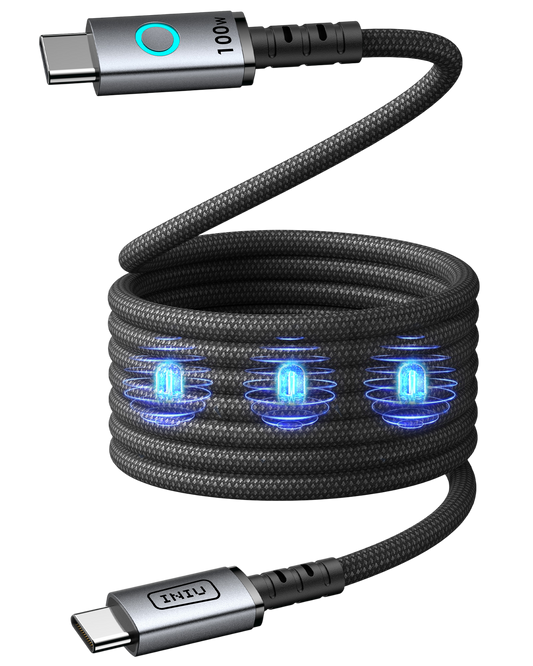INIU 100W Magnetic USB C to USB C Cable