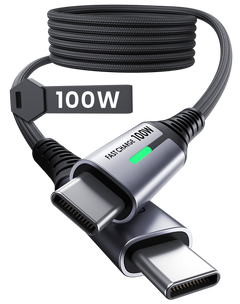 INIU D5CC 100W USB C to C Cable (6.6ft, 1-Pack)
