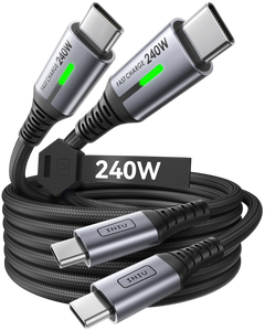 INIU Kabel USB C do C D7CC 240 W (6,6 stopy, 2 sztuki)