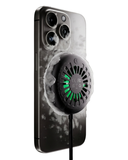 INIU Ładowarka Magsafe WI213, szybkie ładowanie 15 W z wentylatorem chłodzącym