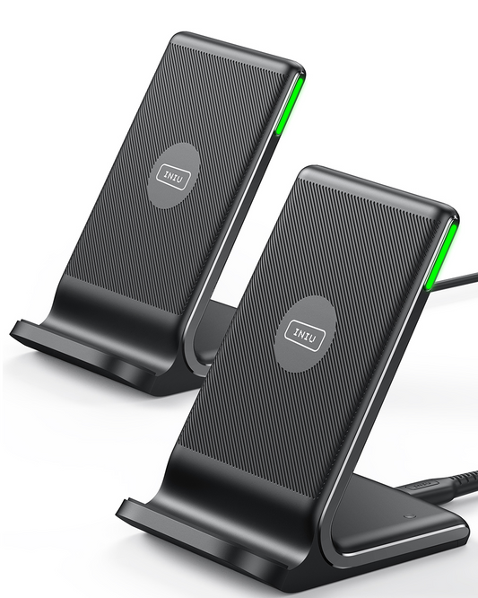 INIU I211 15W Qi-Certified Wireless Charger (2-Pack)