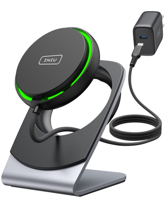 INIU WI213 Magsafe Charger, 15W Fast Charging with Cooling Fan