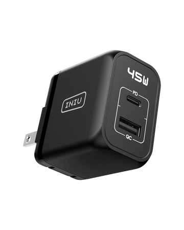 INIU I623 2-Port 45W Super Fast Charger