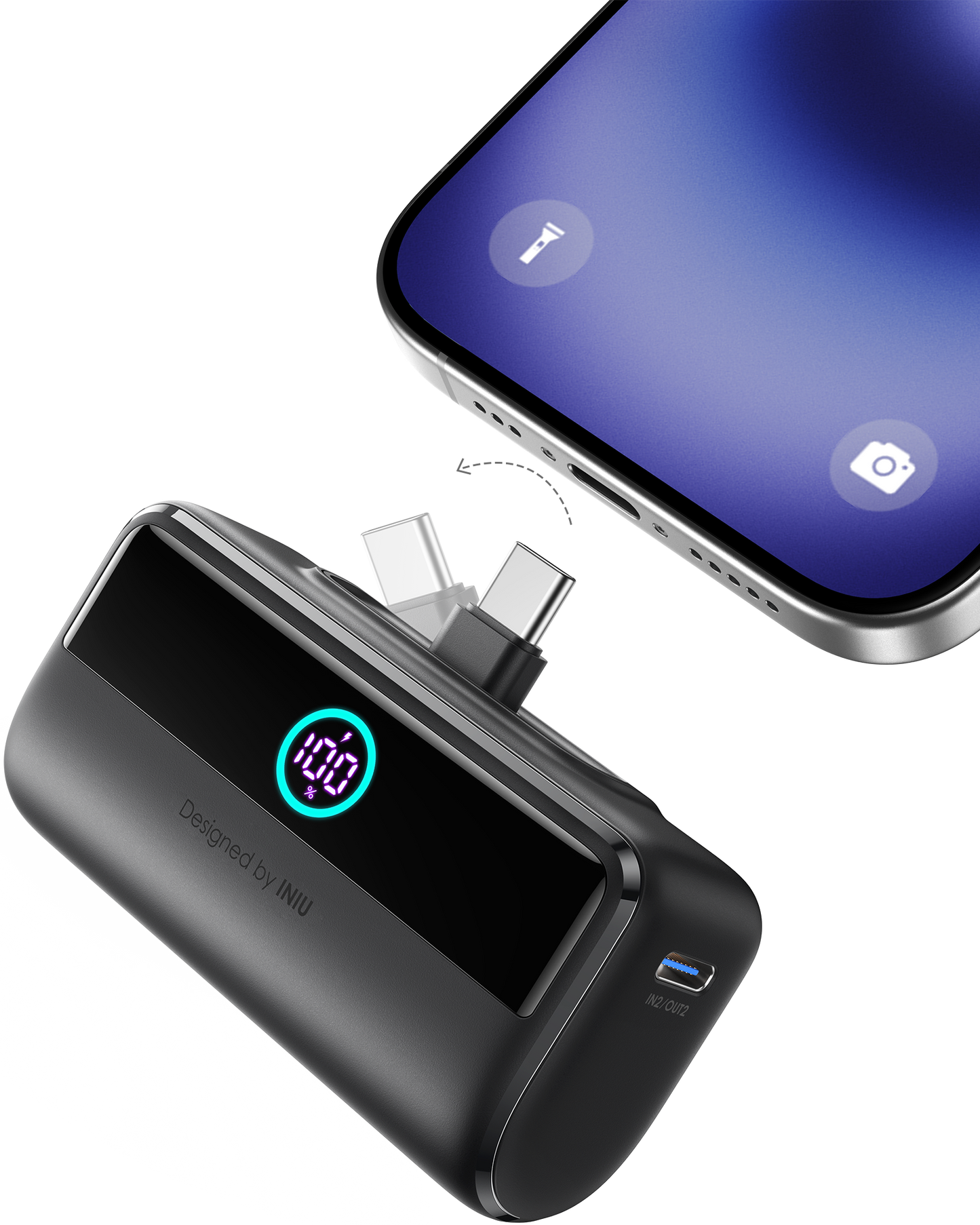 INIU P45-E1 Power Bank Black