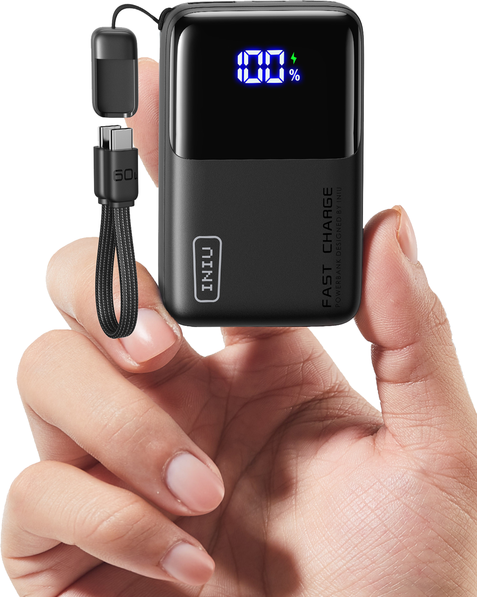 INIU Carry P50-E1 Power Bank 45W Smallest 10,000mAh