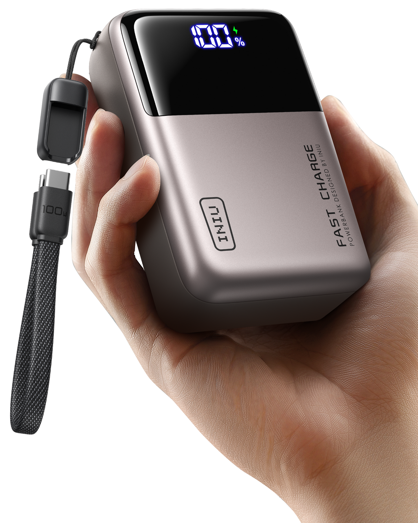 INIU Cougar P63-E1 Power Bank najmniejszy 100 W 25000 mAh