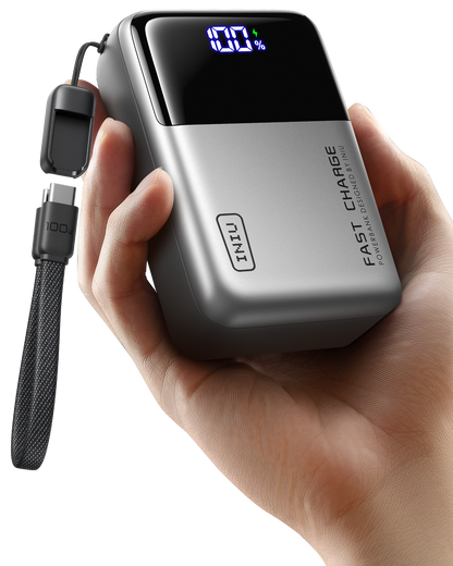INIU Cougar P63-E1 Power Bank najmniejszy 100 W 25000 mAh