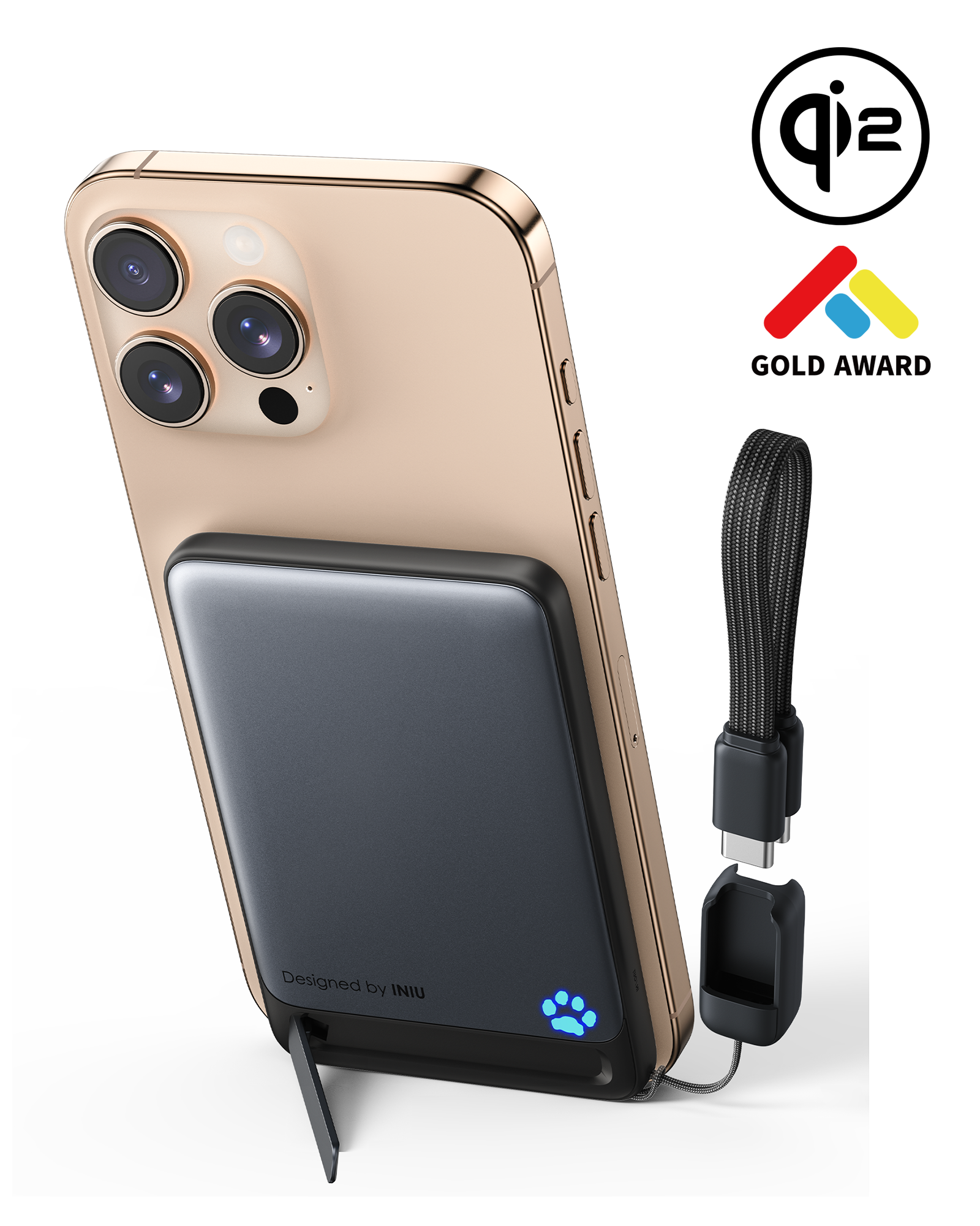 INIU SnapGo P71 Power Bank Magsafe Qi2 15W Slimmest 5,000mAh