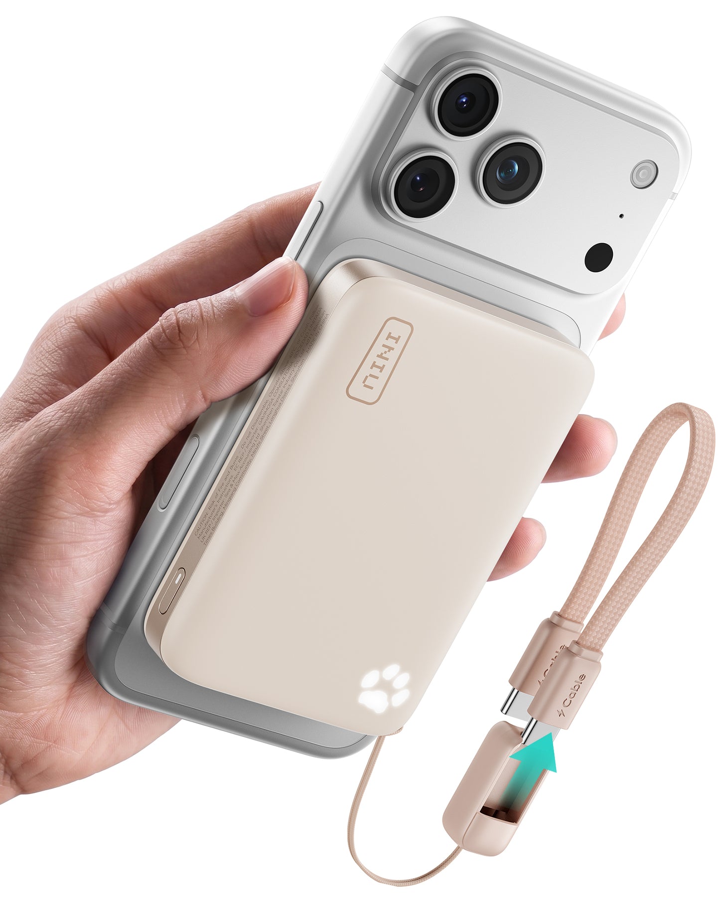 INIU SnapGo P771 Qi2.2 25W Magnetic Power Bank | 10000mAh