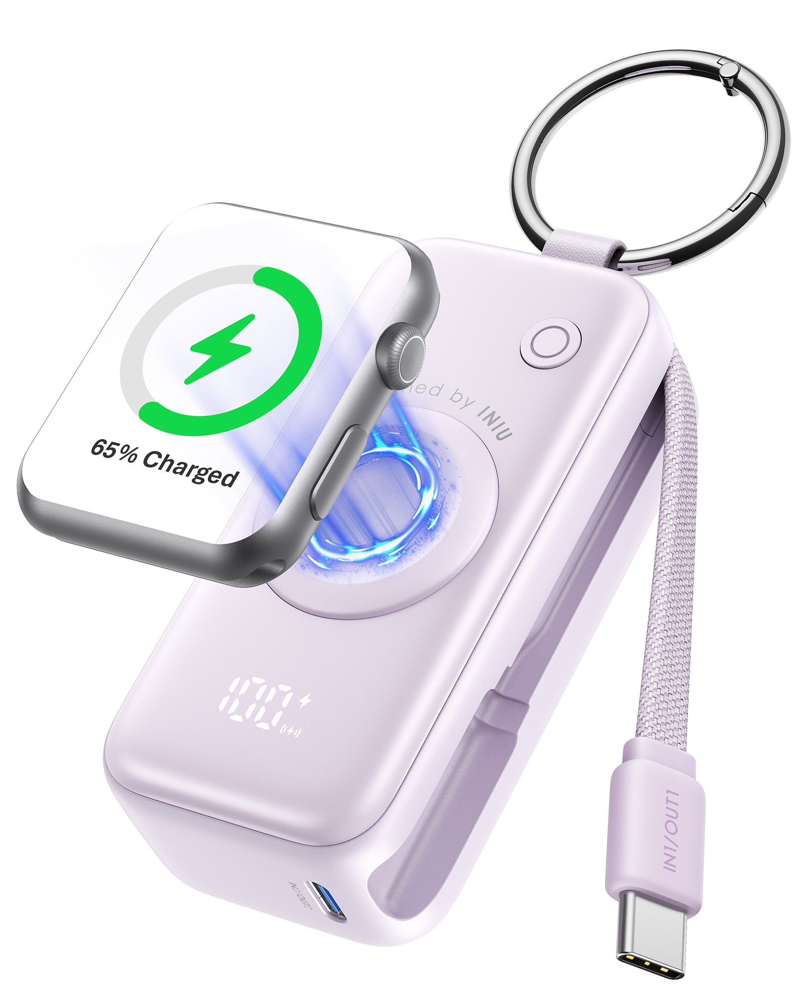 INIU SnapGo P81 Power Bank for iWatch 5W 5,000mAh