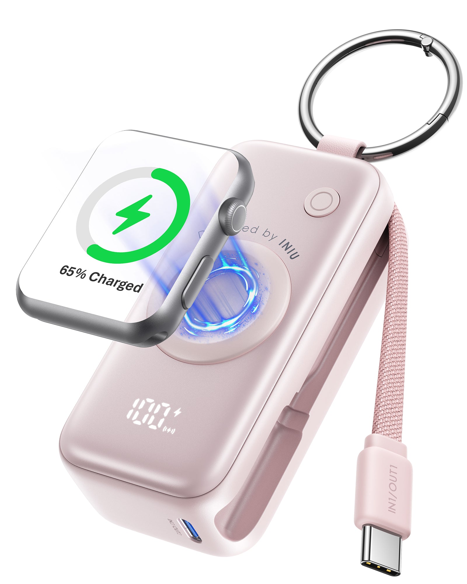 INIU SnapGo P81 Power Bank for iWatch 5W 5,000mAh