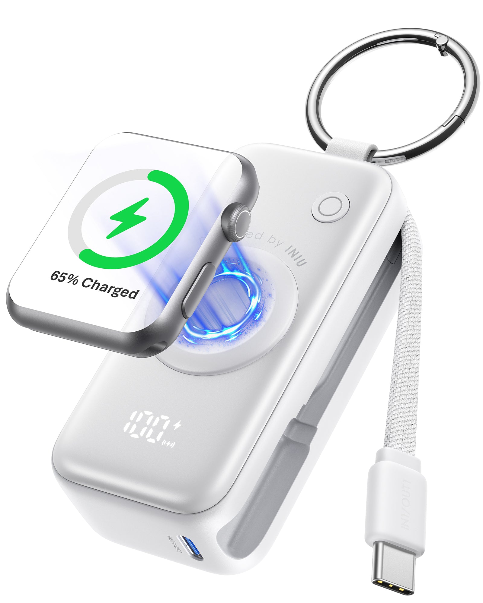 INIU SnapGo P81 Power Bank for iWatch 5W 5,000mAh